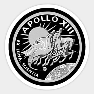 NASA Apollo 13 Vintage Design Sticker
